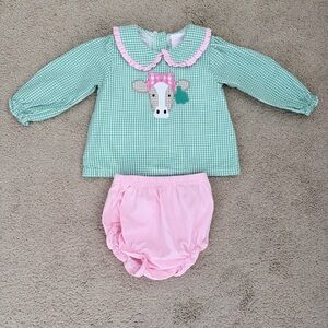 Stitchy Fish Mint Moos Appliqué Set